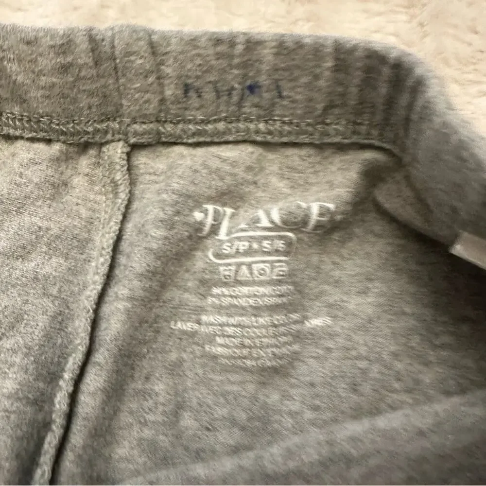 Children's Place Grey Leggings sz 4/5 Pull on Pants
